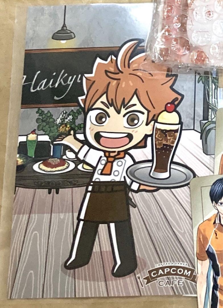 Lucky様】ハイキュー 日向翔陽 カプコンカフェポストカード