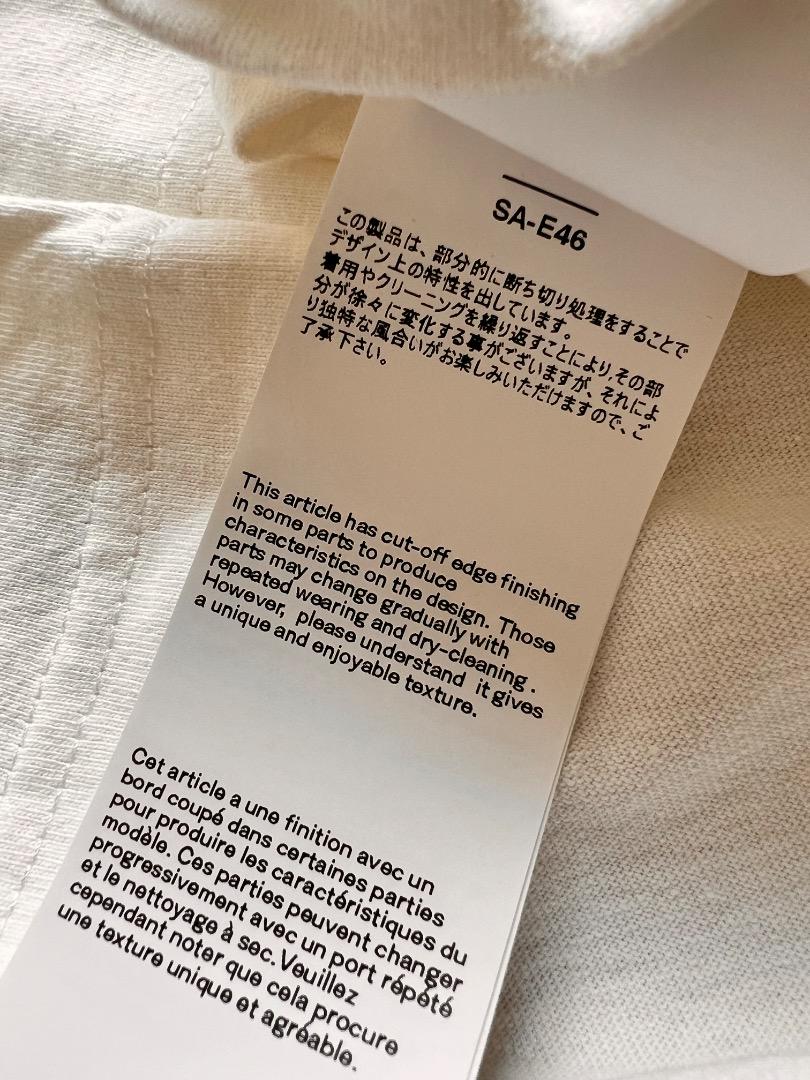 sacai KNOW FUTURE Tシャツ ホワイト