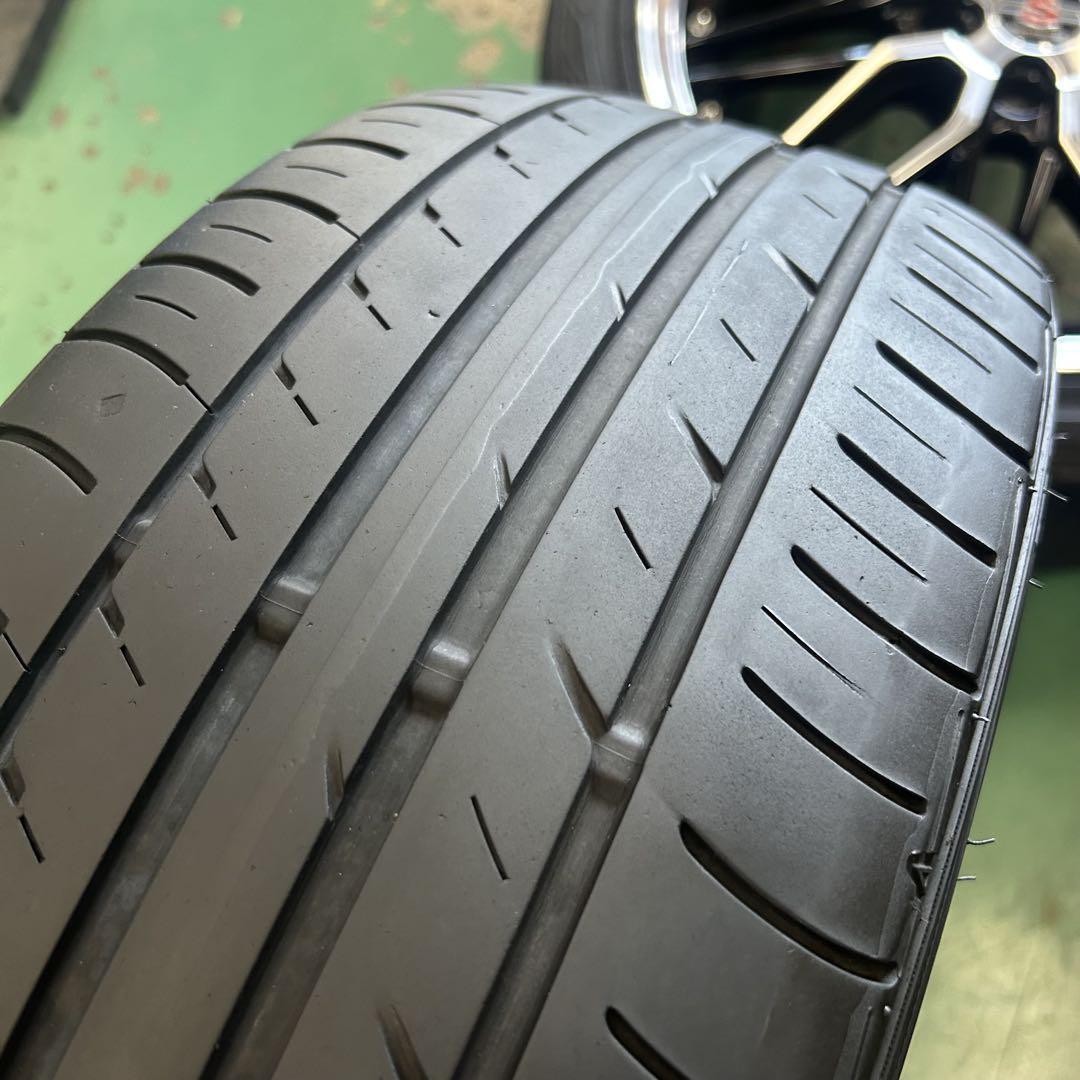 中古アルミタイヤ215/45R18　ノア、エスクアイア、セレナ、アクセラなど