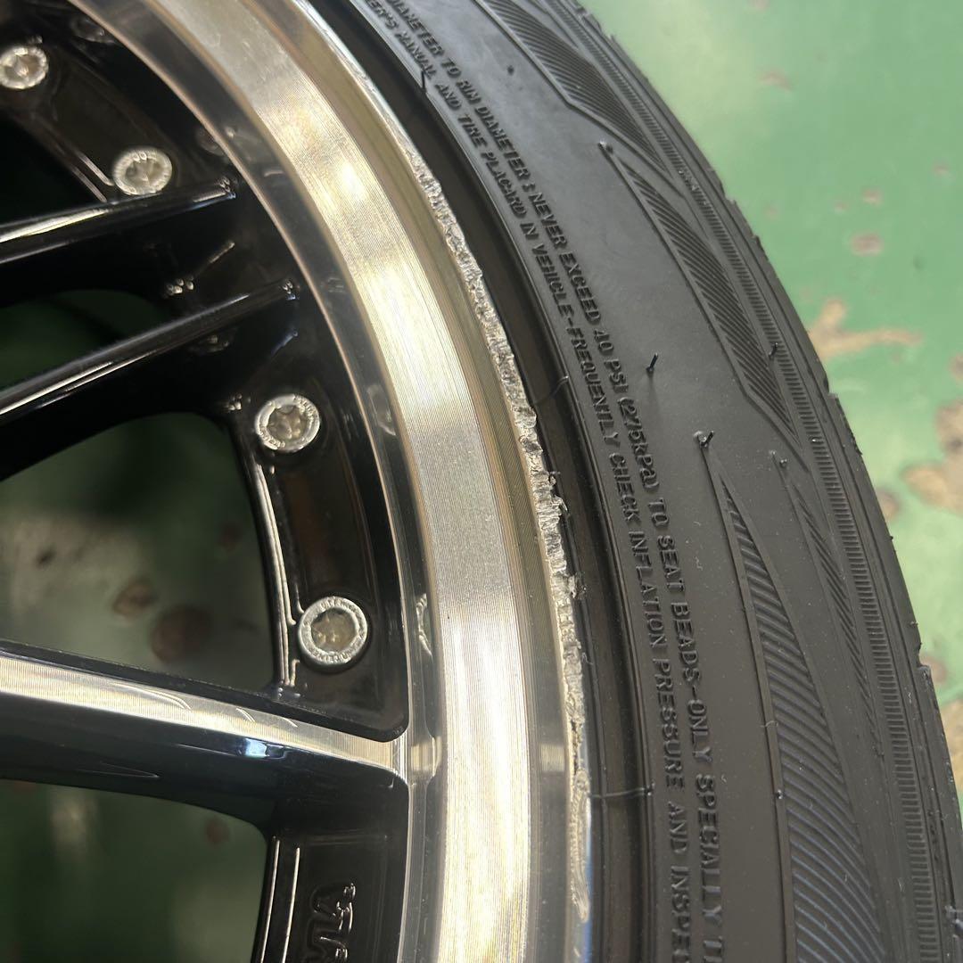 中古アルミタイヤ215/45R18　ノア、エスクアイア、セレナ、アクセラなど