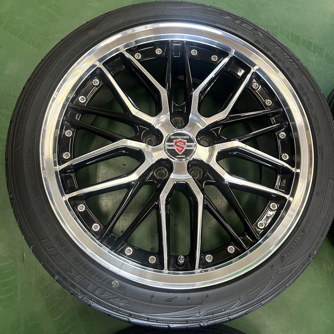 中古アルミタイヤ215/45R18　ノア、エスクアイア、セレナ、アクセラなど