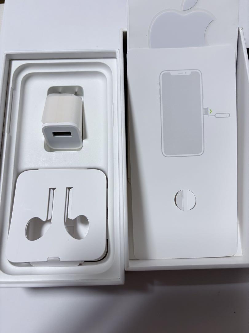 iPhoneX 256G ホワイト　シルバー スマートフォン・携帯電話