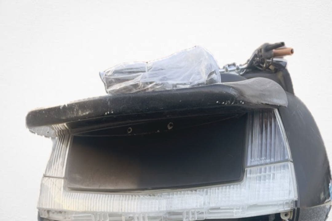 マグザム WirusWin製 ウイング ウイルズウィン エアロ現状 補修ベース