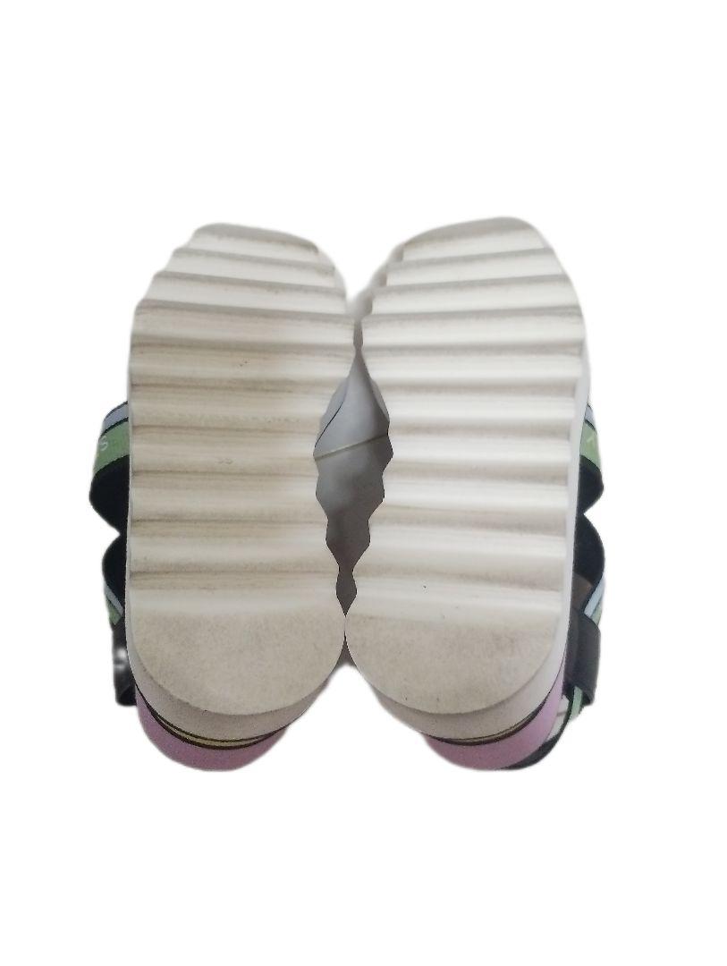 関税込★Stella McCartney★スニークエリス ストライプ サンダル ステラマッカートニー スニークエリス ストライプサンダル