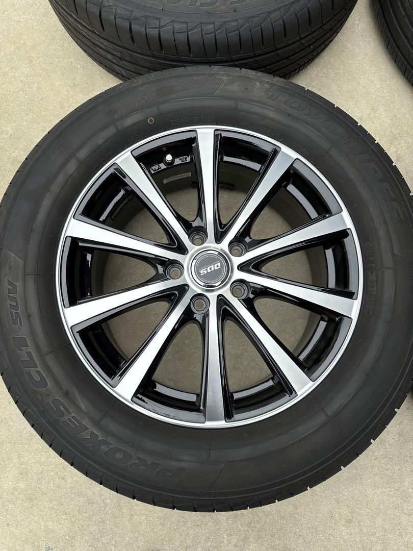 225/65R17 サマータイヤバリ山