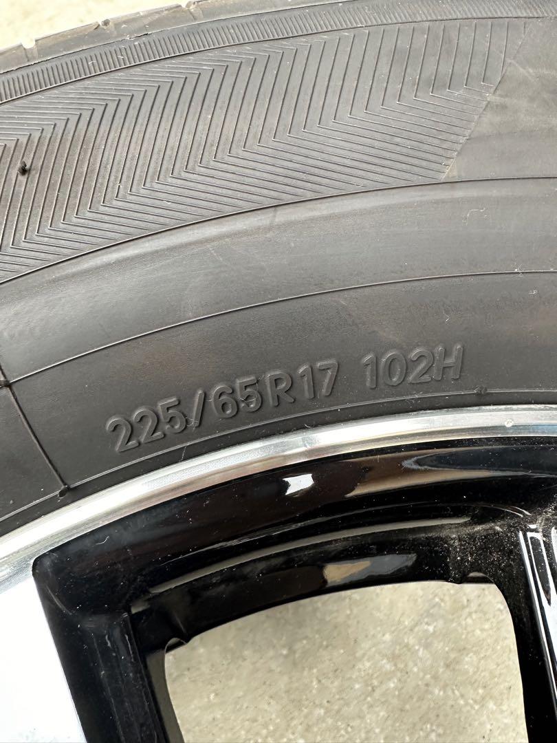 225/65R17 サマータイヤバリ山