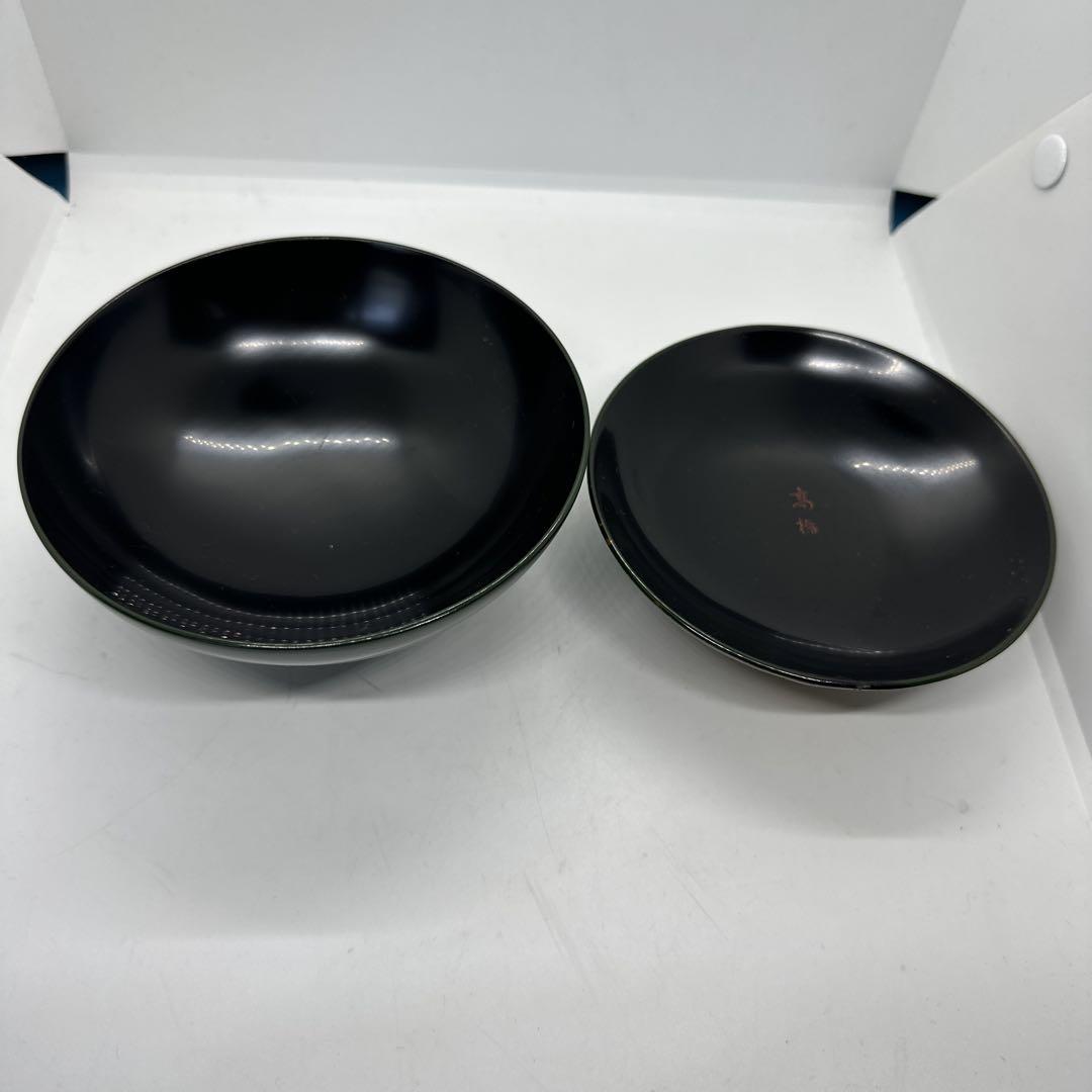【HMZ681】輪島塗　吸物椀　十客　高橋　長期保管品 HMZ681】輪島塗 吸物椀 十客 高橋 長期保管品 - メルカリ