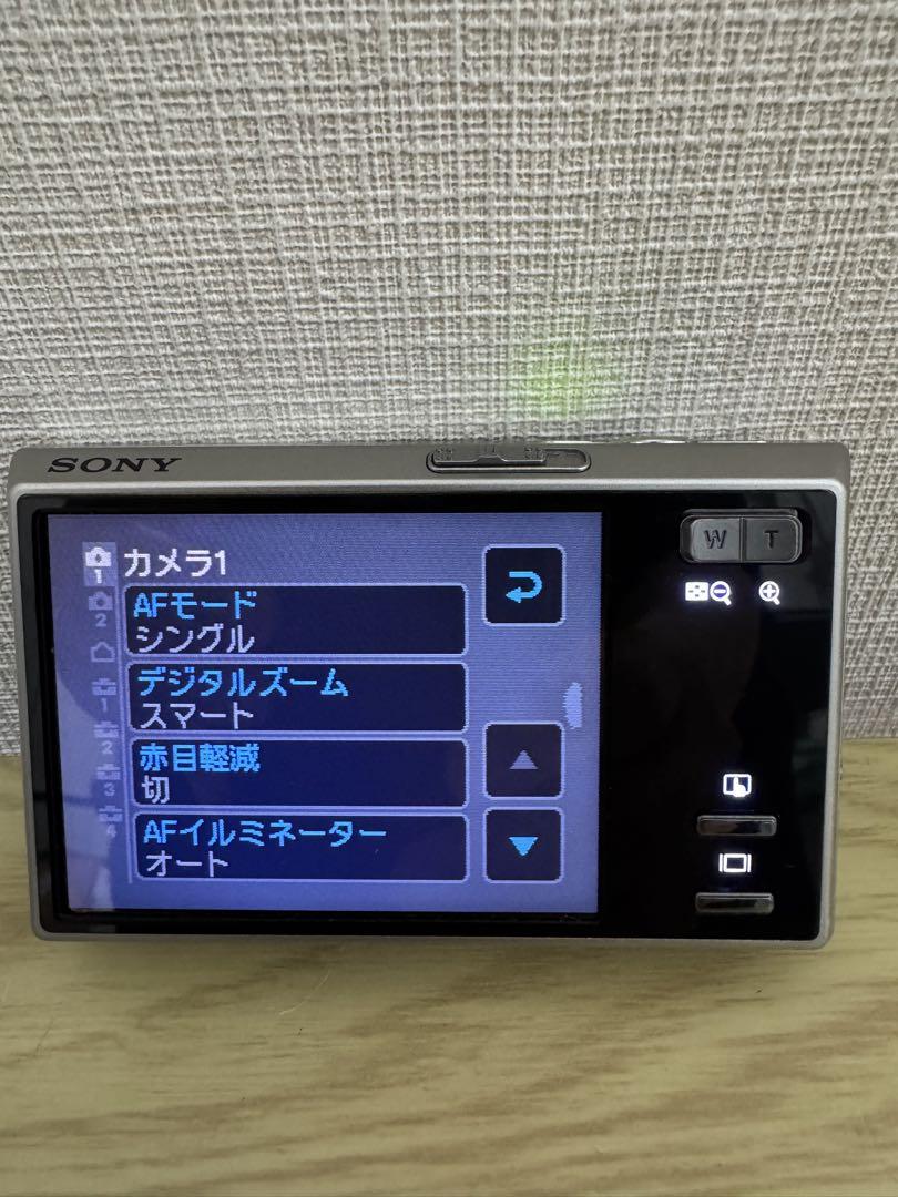 SONY Cyber-shot DSC-T50(シルバー)本体＋純正バッテリー付