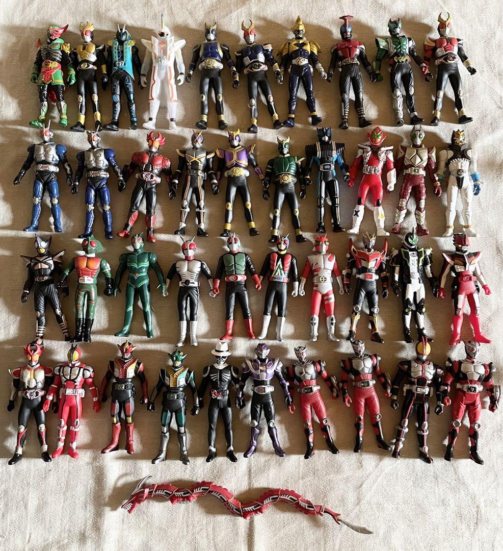 仮面ライダー ソフビ  41体まとめ売り 17cm サウンド戦士