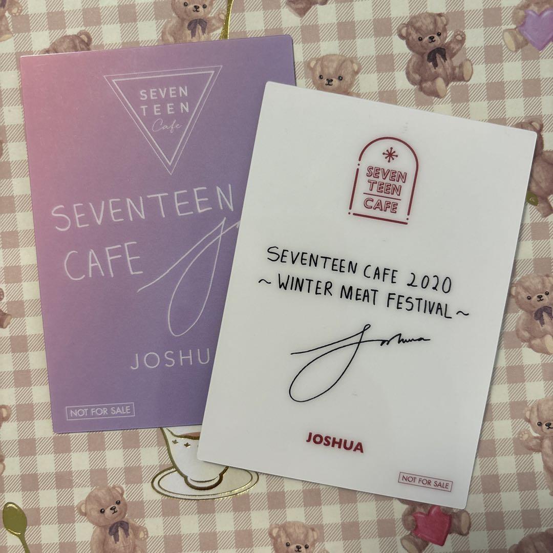 SEVENTEEN セブチ ジョシュア 2018 カフェ トレカ - メルカリ