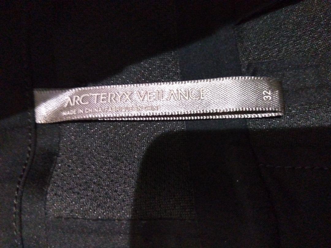 美品 裾上げ ARC'TERYX VEILANCE Indisce Pant 黒