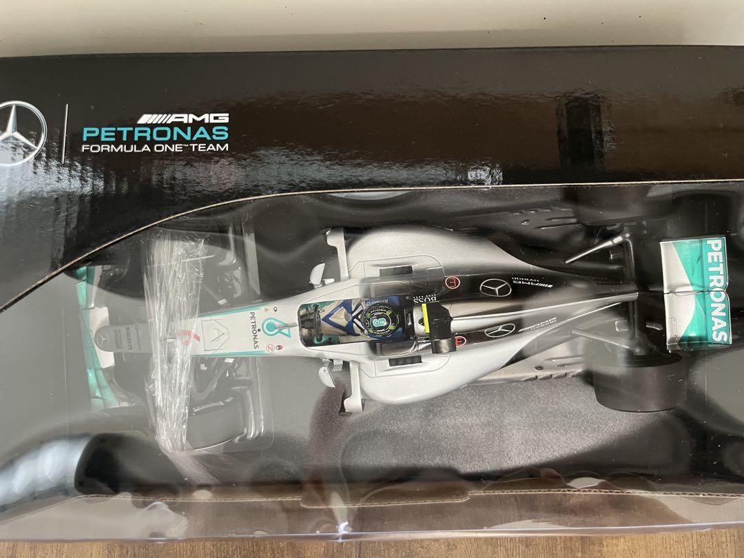 【希少品】MINICHAMPS Mercedes F1 W07 1:18