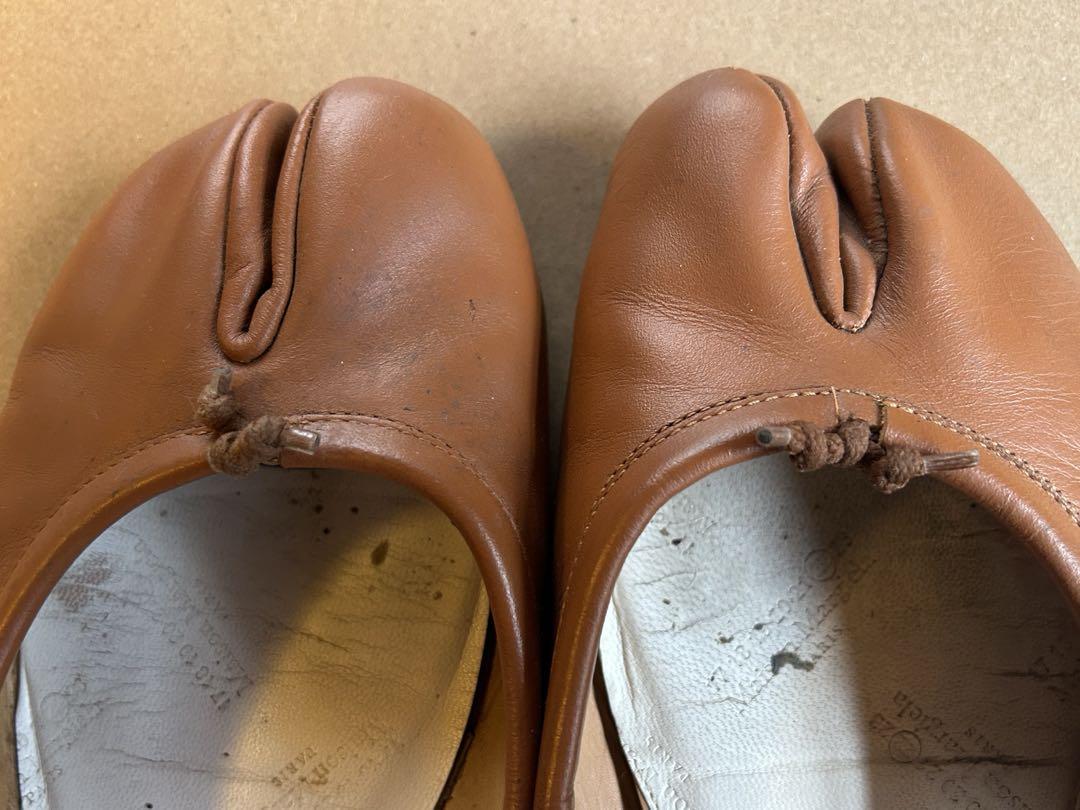 メゾンマルジェラ Maison Margiela タビ バレエ キャメル 38