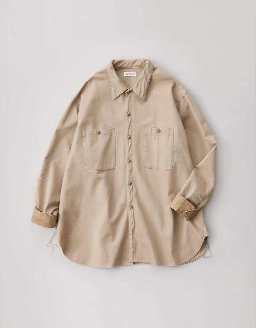 NICENESS25ssSHELLEY CHINOOFFICERSHIRTS M 37,037円