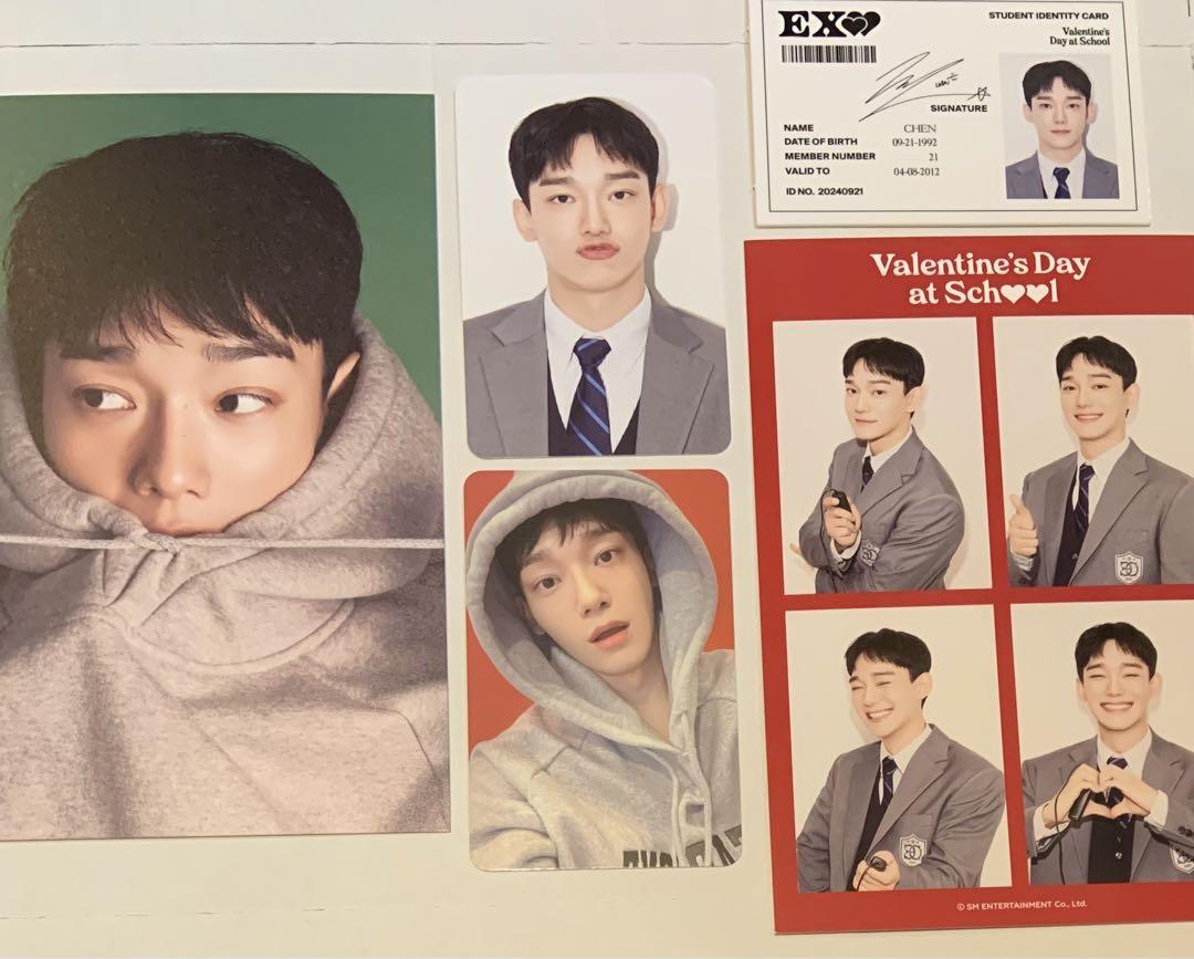 EXO - EXO　シーグリ　トレカ(ギョンス,チェン) EXO シーグリ 2023 ギョンス ディオ トレカ クリアカード ②