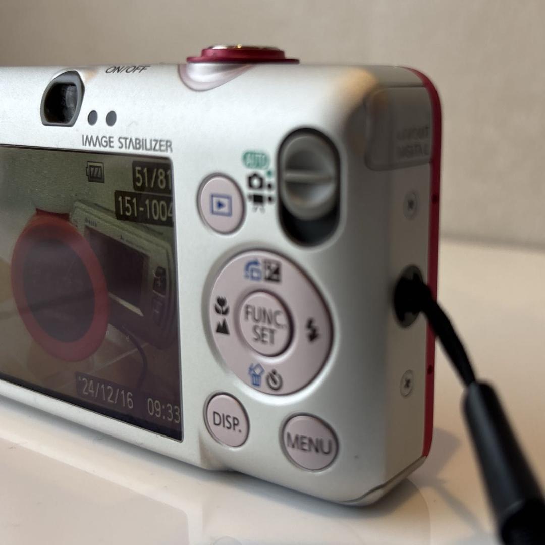 【美品人気カラー】Canon IXY DIGITAL 110 IS ピンク