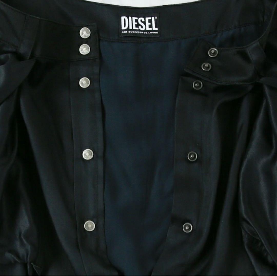 特価 diesel ディーゼル 腰巻きスタイル フェイクシャツ 膝丈スカート m15214220897_1.jpg?1756382522