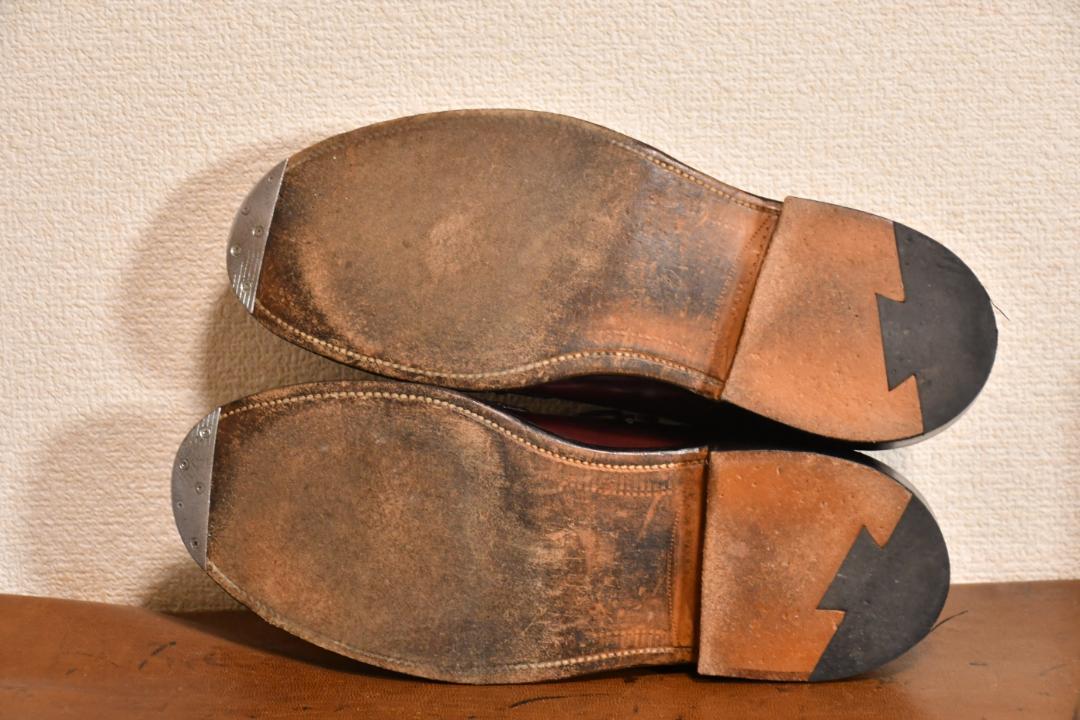 靴 ALDEN #990 cordovan 6B/D 24cm
