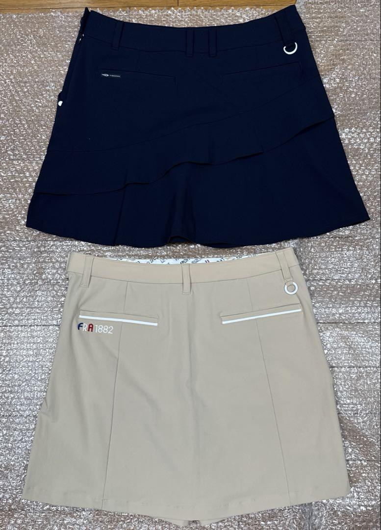 本日迄le coqsport if他ゴルフロゴ刺繍キュロットサイズLL未使用品有