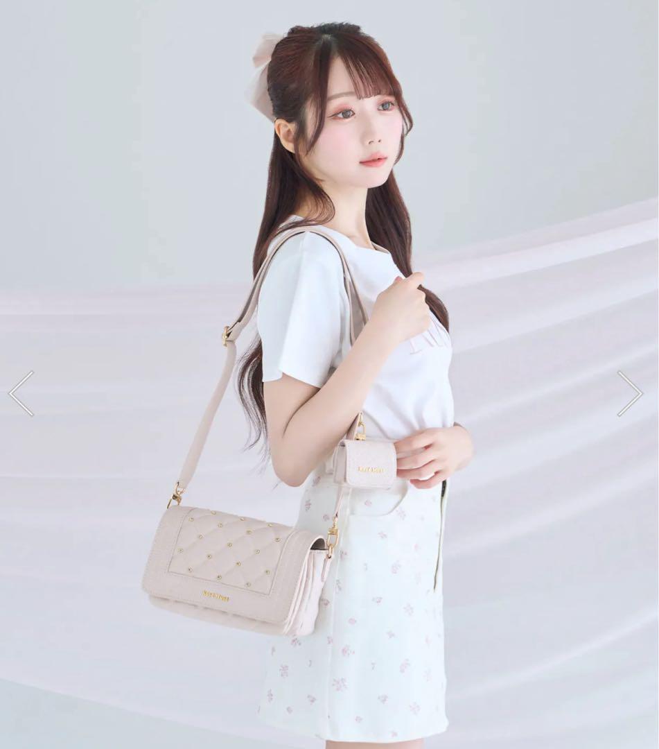 新品 Rosé Muse quilting cross ショルダーバック