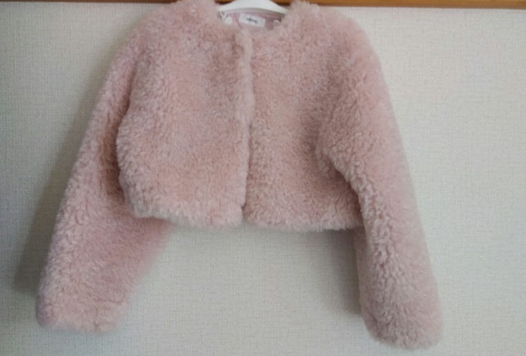 ✨定価21780円　❤️SNIDEL❤️ ショートボアコート　カラーピンク