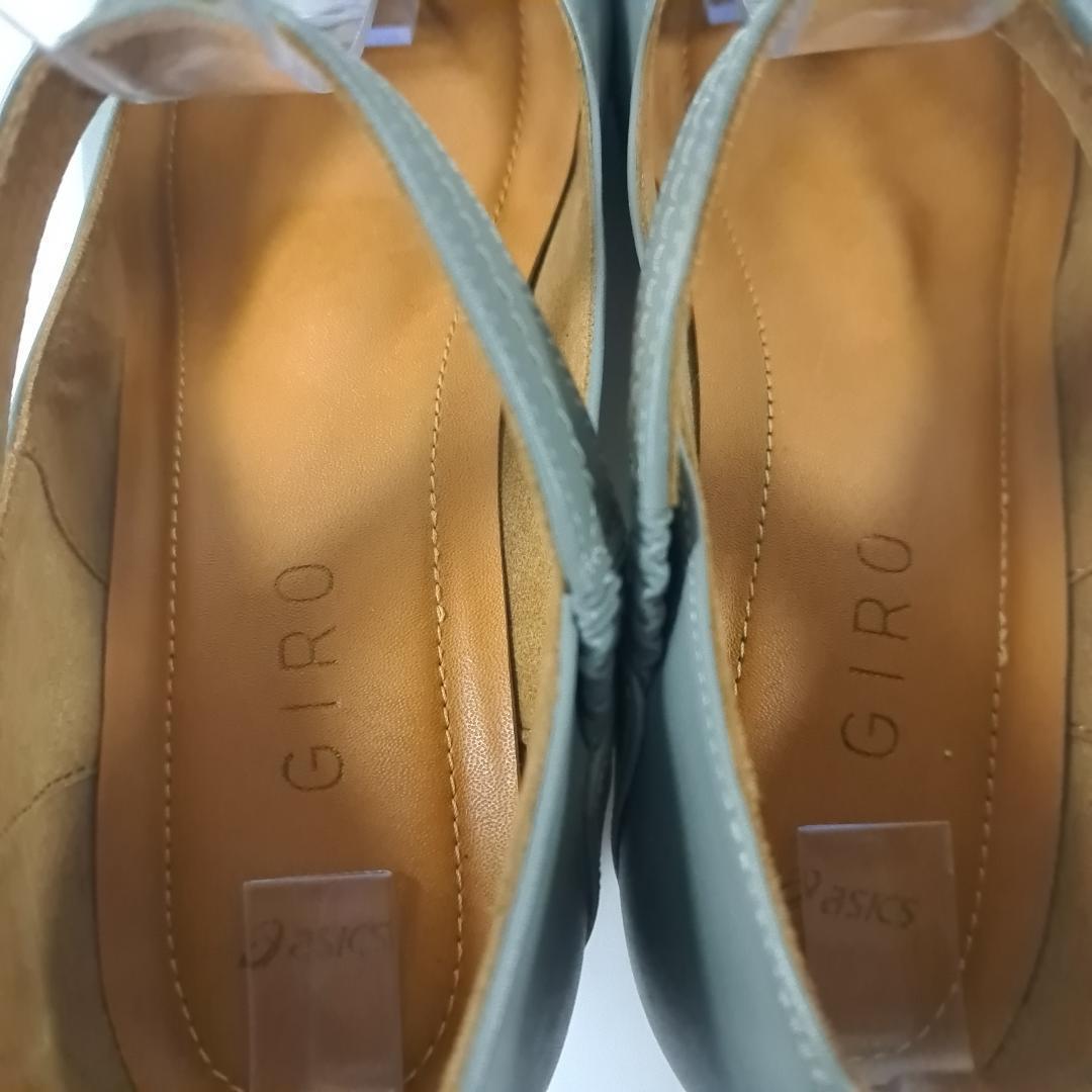 新品 ASICS WALKING GIRO パンプス オープントゥ ストラップ