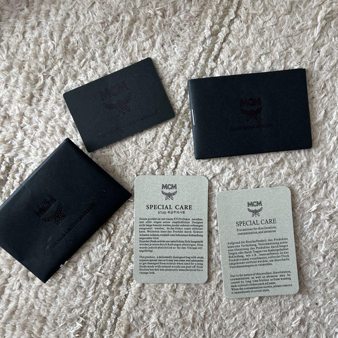 ❤️安心鑑定利用❤️MCM ブラック リュック スモールサイズ♡