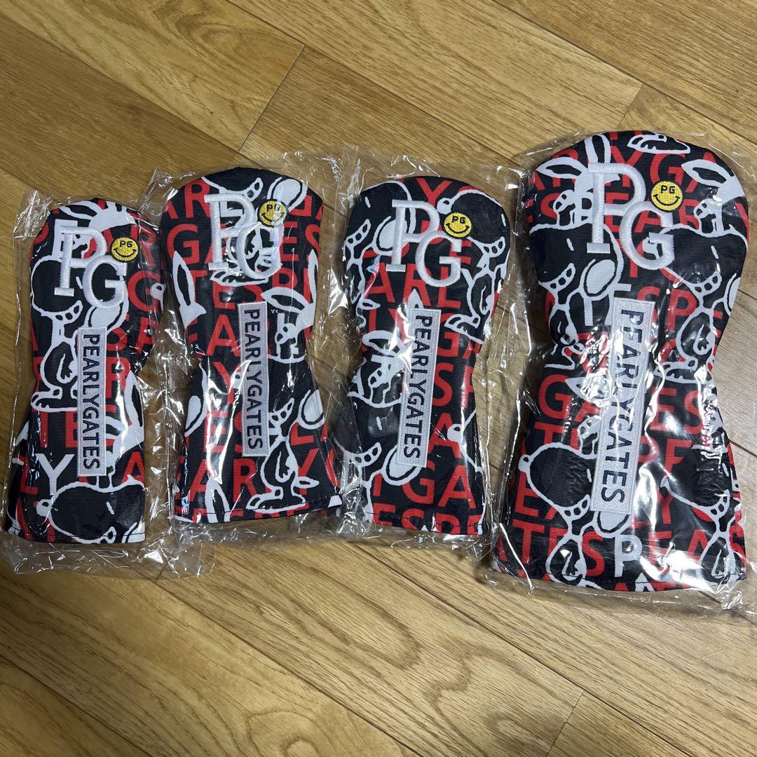 PEARLY GATES ヘッドカバー 4個セット