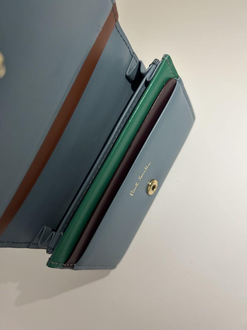 【超美品】Paul Smith 名刺入れ カードケース バイカラー Paul Smith - PaulSmith ポールスミス 黒 ブラック ピンク バイ