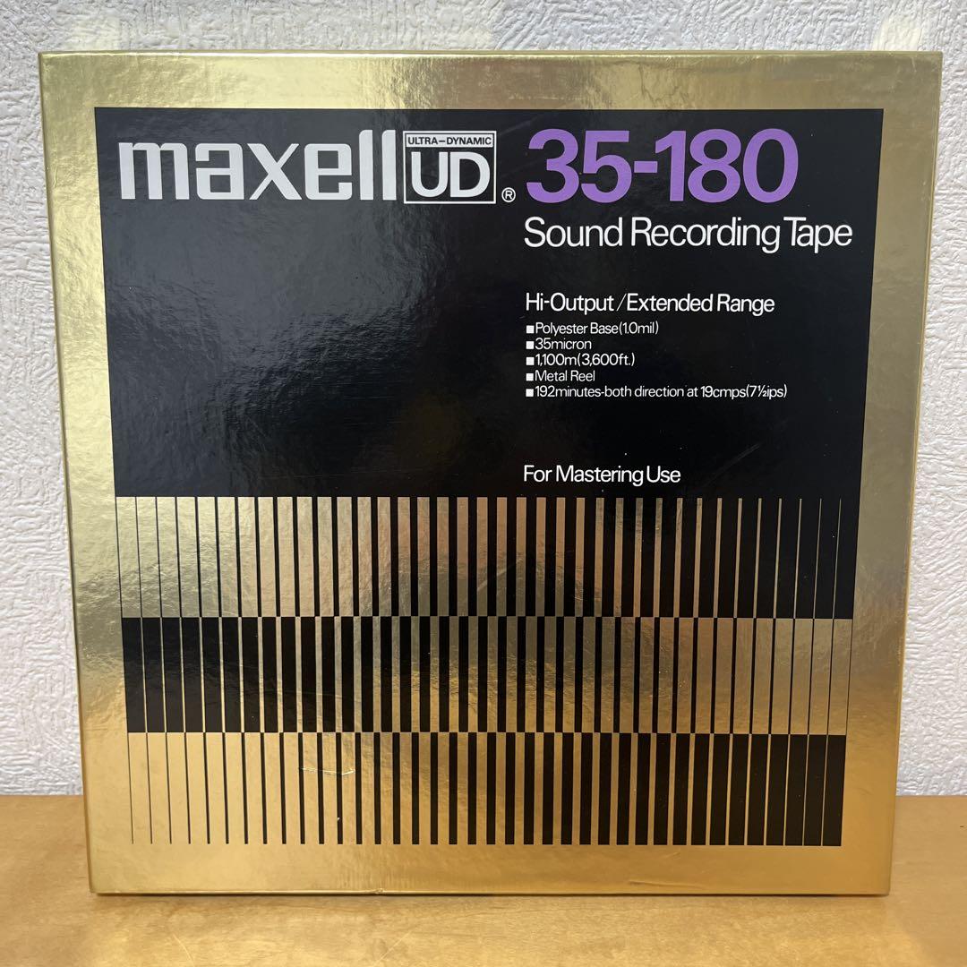 maxell 35-180 サウンド録音テープ　オープンリール