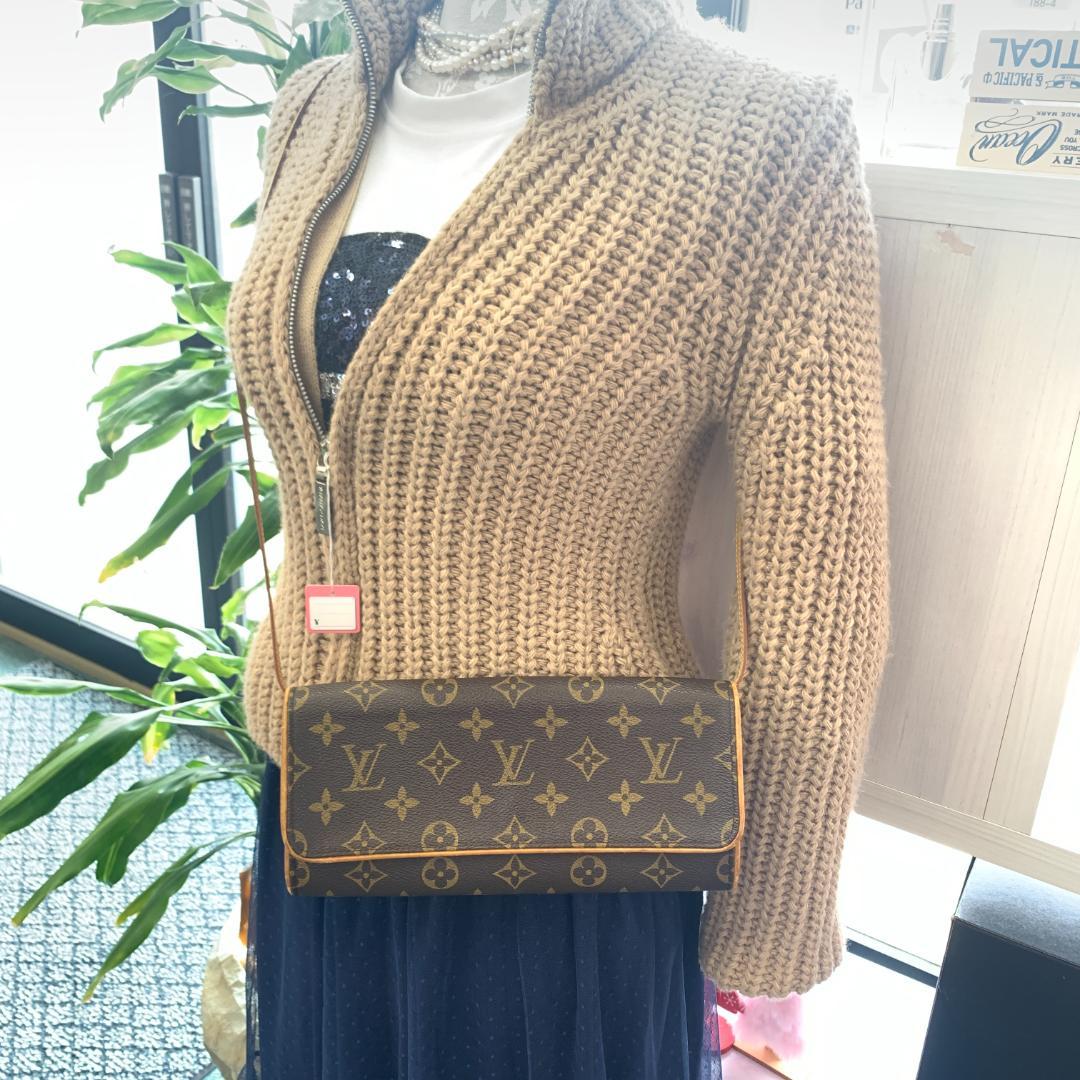 【LV】ルイヴィトン ポシェットツインPM M51852 モノグラム