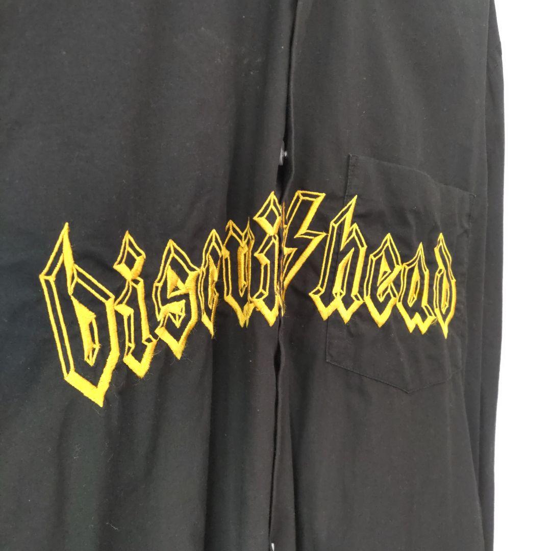 激レア　biscuithead 長袖シャツ 黒 激レア biscuithead 長袖シャツ 黒 - メルカリ