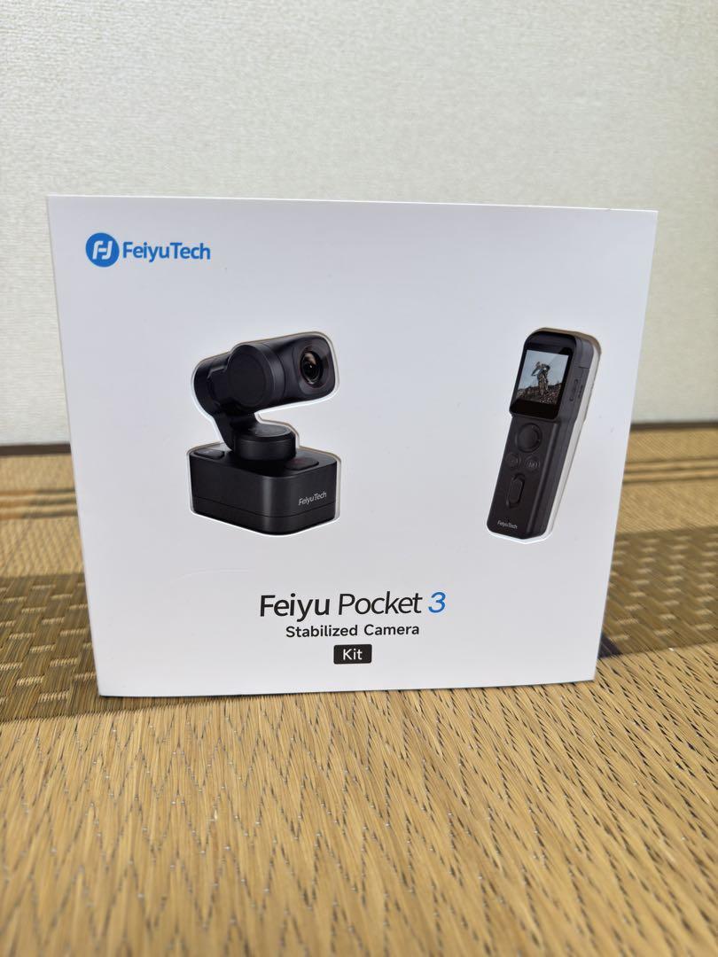Feiyu Pocket 3 アクションカメラ 本体＋リモコン