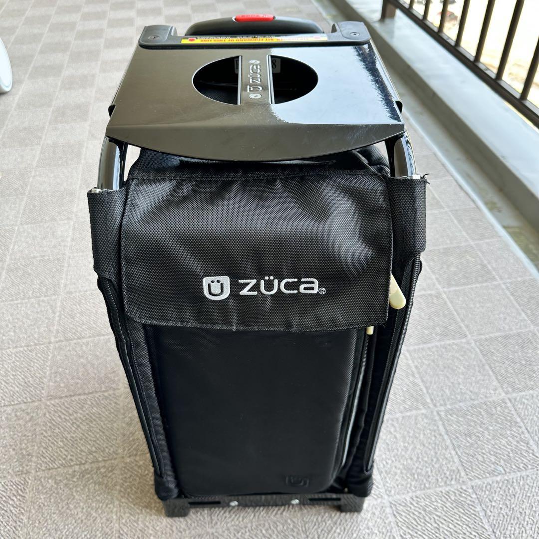 ZUCA Pro Travel トラベルキャリーバッグ 座れる 黒　ブラック