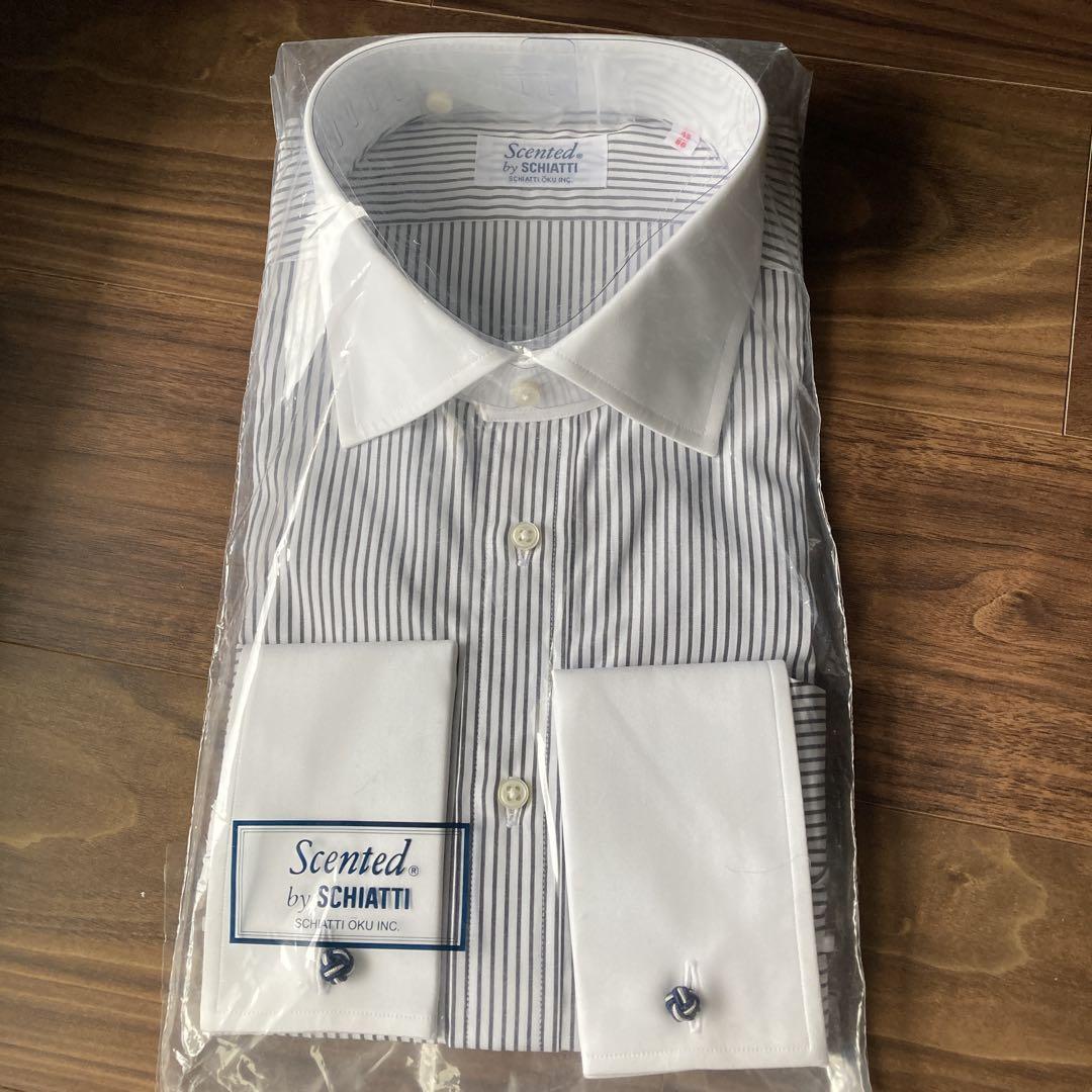 Scented by SCHIATTI ストライプドレスシャツ 45/86トップス