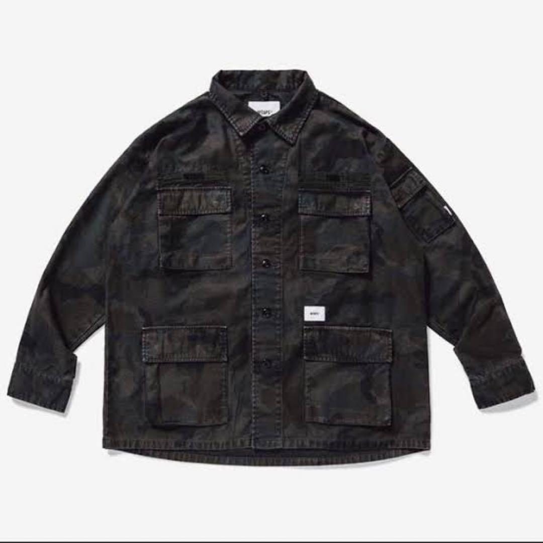 WTAPS JUNGLE LS 02 SHIRT CAMO XL