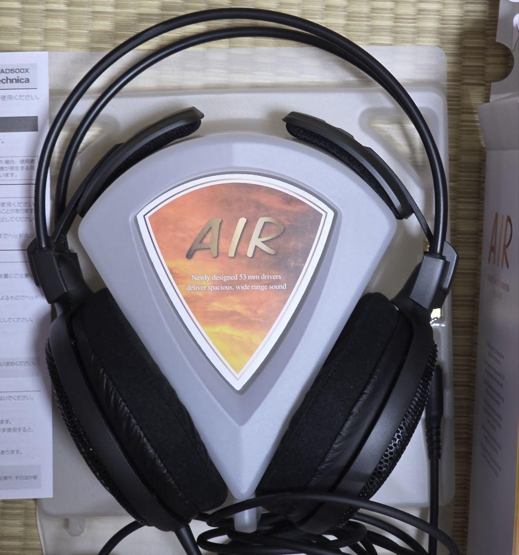 [美品] ATH-AD500X 有線ヘッドホン