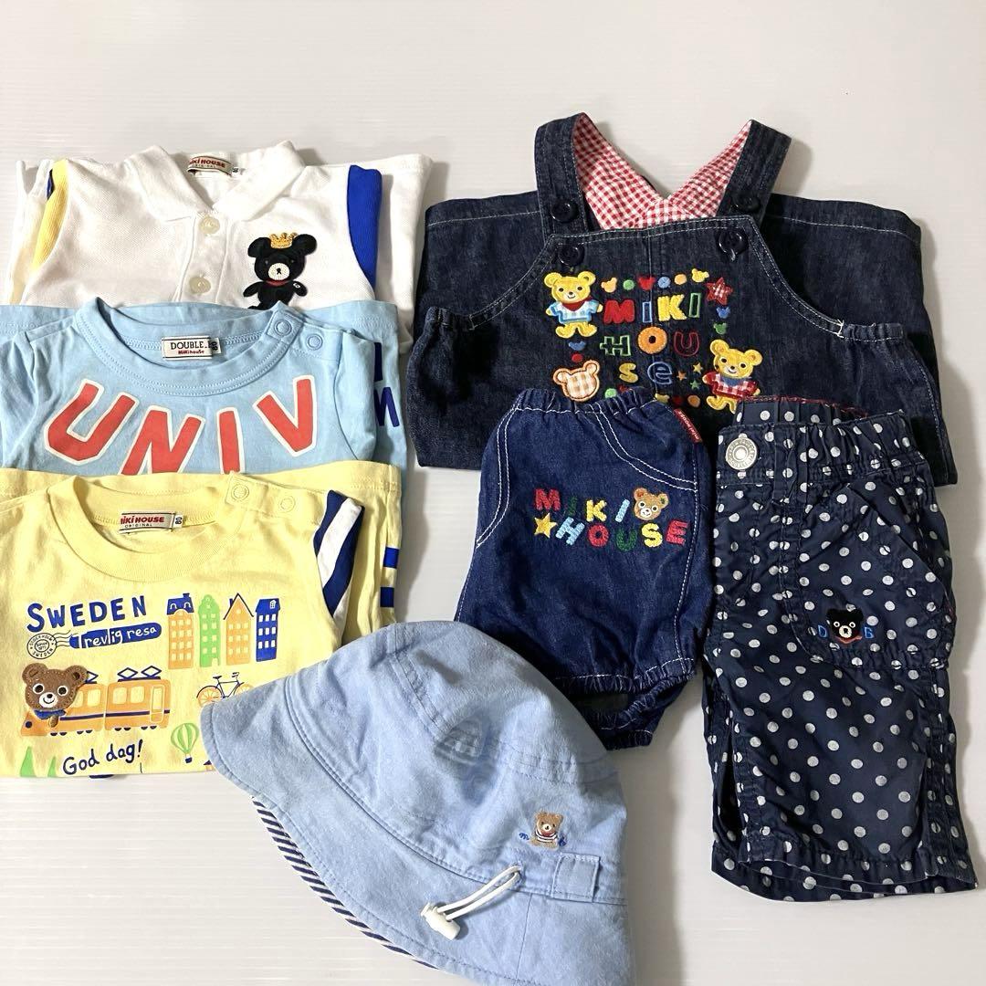 ★新春福袋2025★ ミキハウス トップス パンツ 帽子 7点まとめ売り 80 - メルカリ アウター