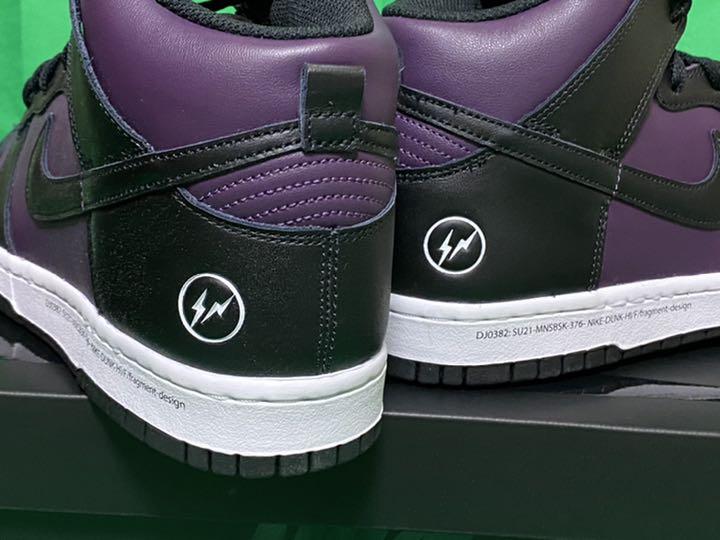 ナイキ NIKE DUNK HI FRAGMENT 画像6