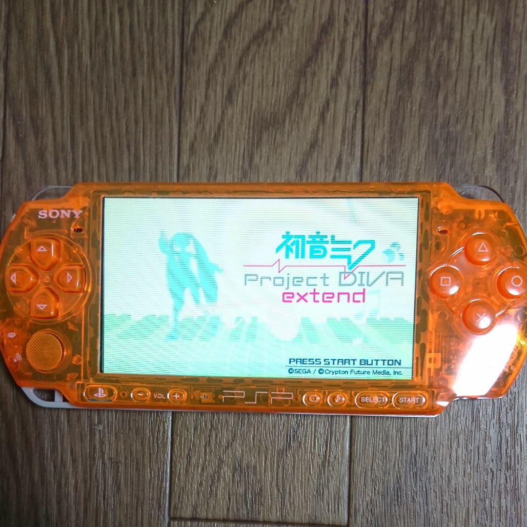 古典 トム様専用 美品 Psp 3000 クリアオレンジ 充電器付き 携帯用ゲーム本体 Smsb Gov Sd