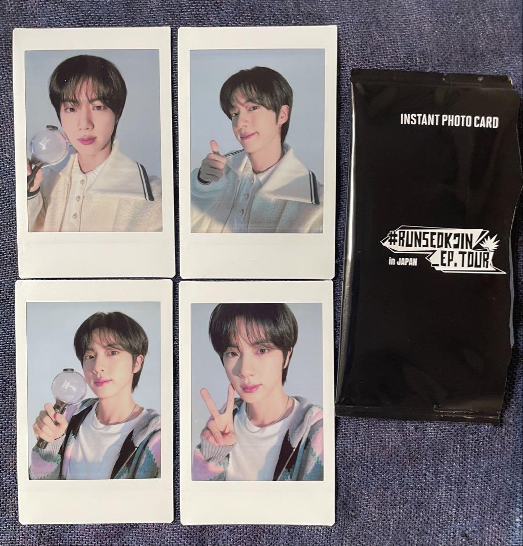 BTS ジン インスタントフォト RUNSEOKJIN JAPAN ポップアップ
