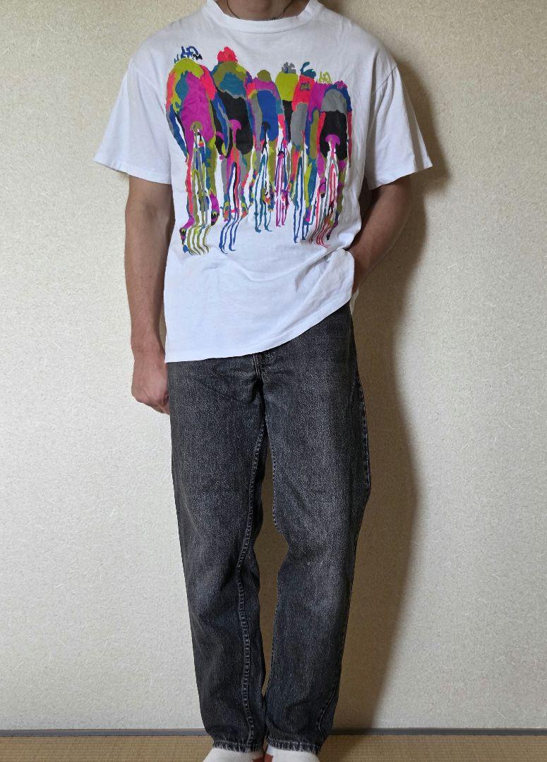 Levi's 550 usa製 先染め ブラック W33 L30　80s 90s