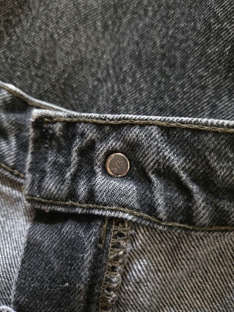 Levi's 550 usa製 先染め ブラック W33 L30　80s 90s