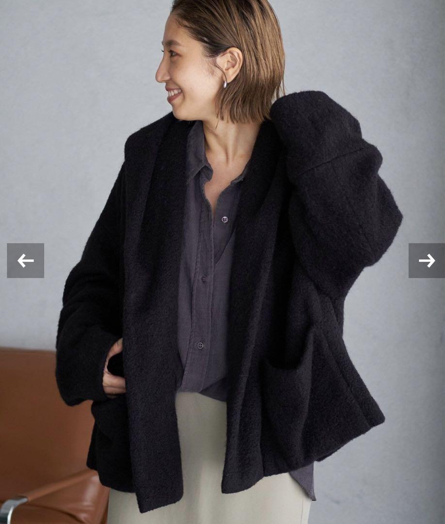 Plage Shaggy Hoodie コート ウール モヘヤ