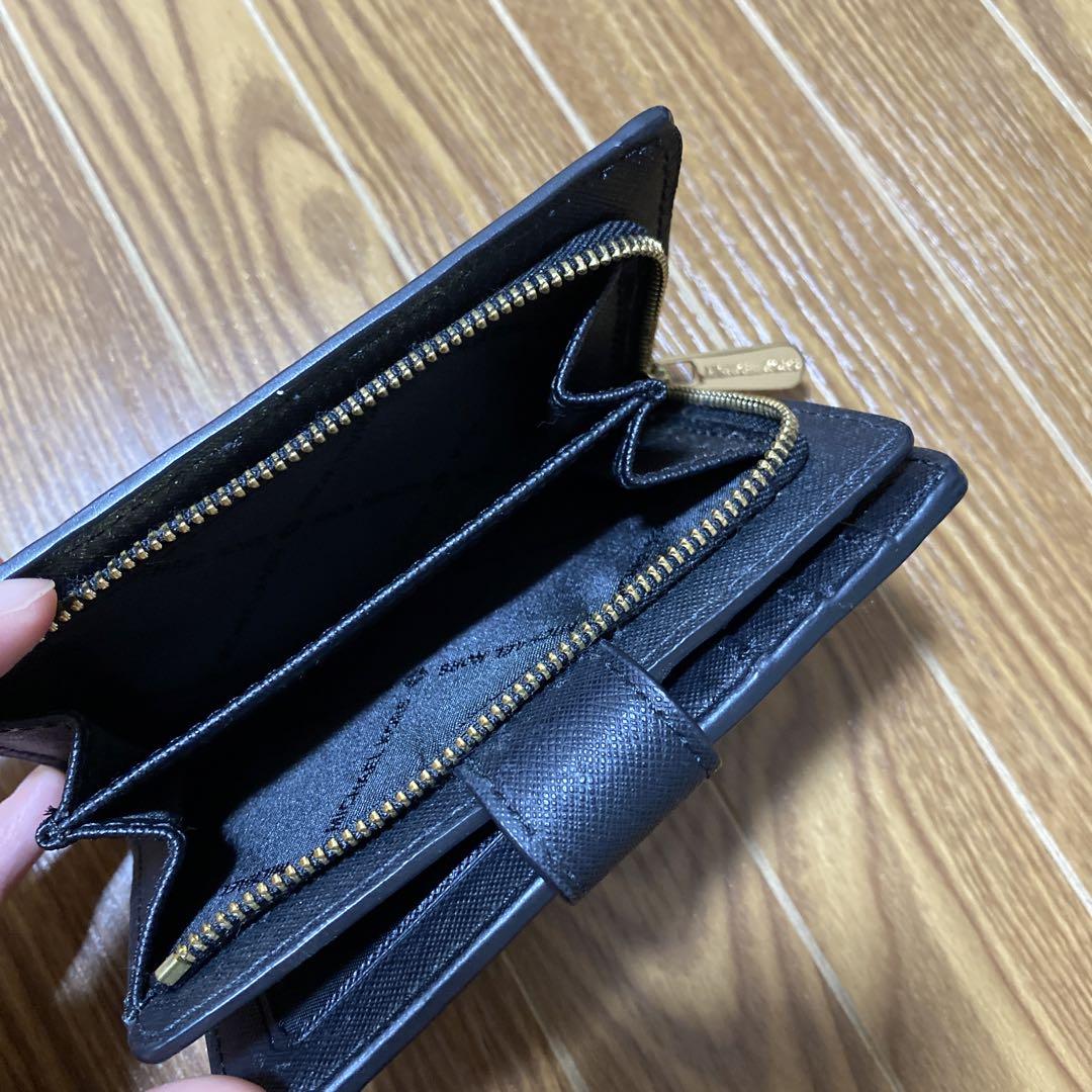 MICHAEL KORS マイケルコース　二つ折り財布 黒