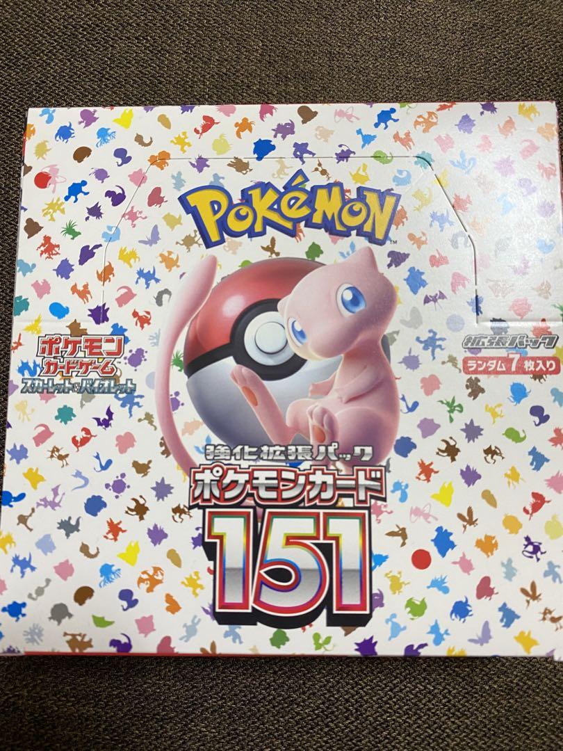 未開封 ポケモンカード151 拡張パック 20パック】｜ポケモン