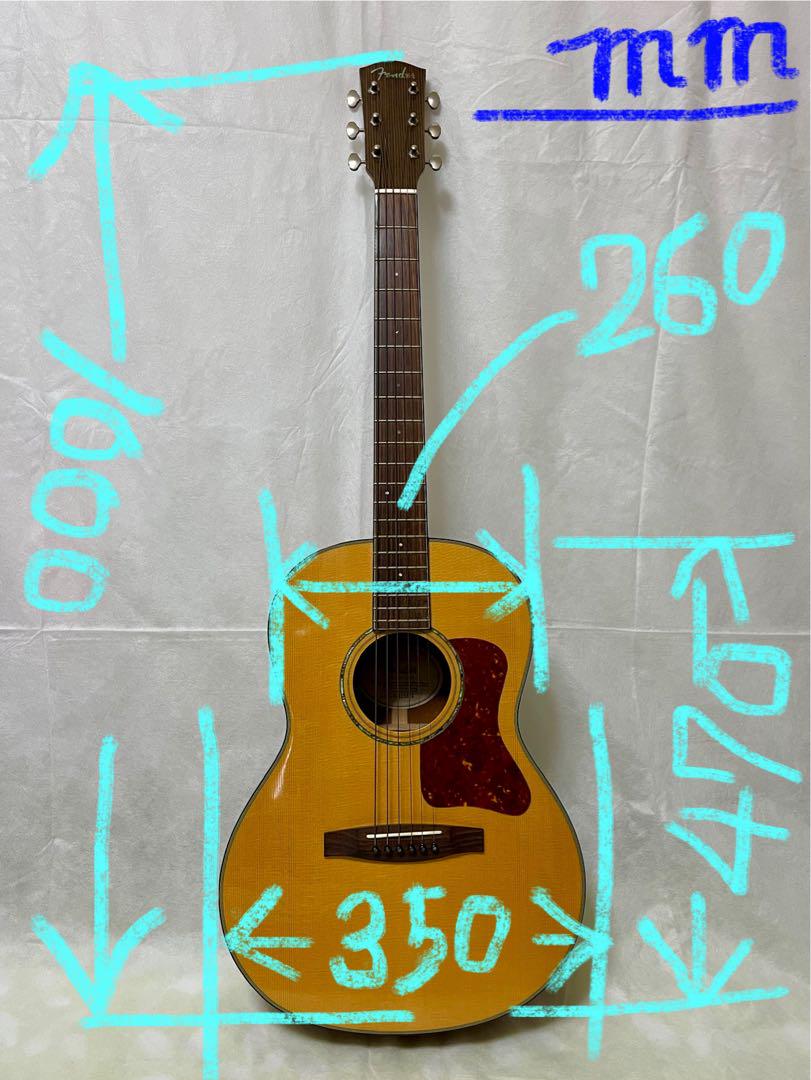 フォークギター「Fender」GC-42S
