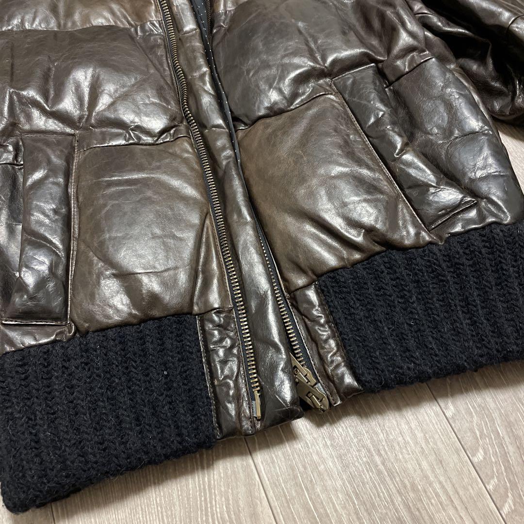 KD06 collection PRIVEE? ラムレザー 革ジャン 48