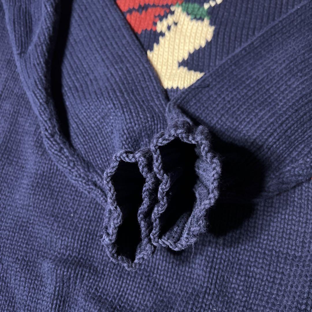 90s Polo Ralph Lauren ラルフローレン ニット スキーヤー