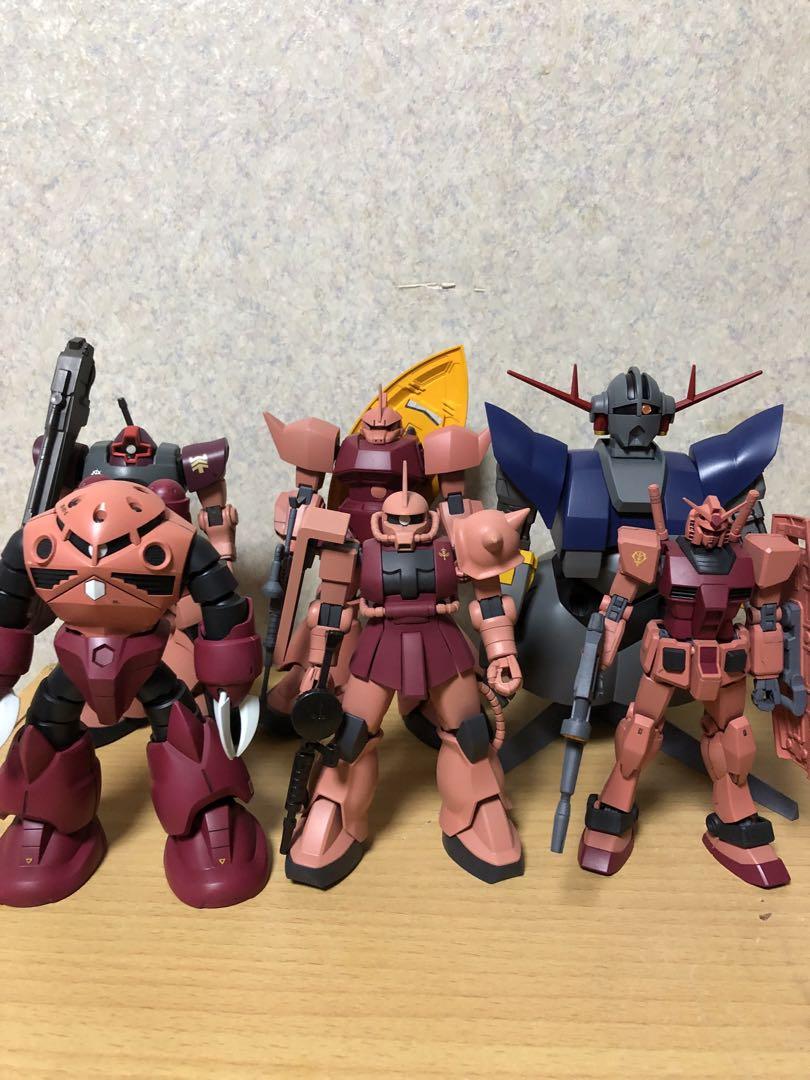 HGUCガンダム、ザク、ズゴック、ドム、ゲルググ、ジオング　ジャンク